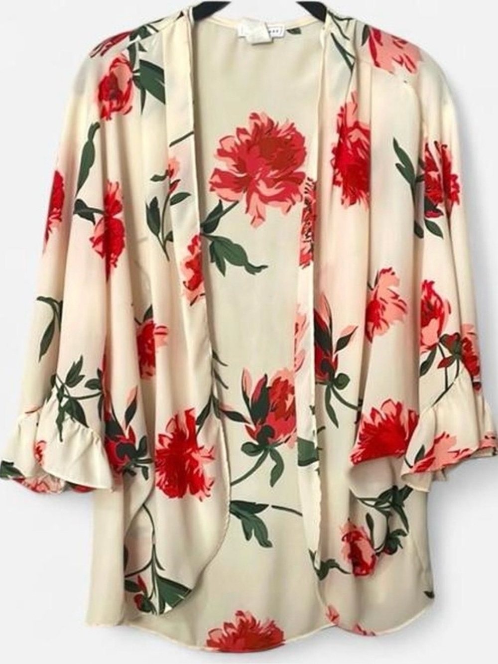 Emory Park Floral Open-Front Kimono